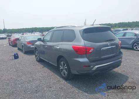 2017 Nissan Pathfinder S/Sv/Sl/Platinum из США, поврежденный, VIN 5N1DR2MN7HC680378